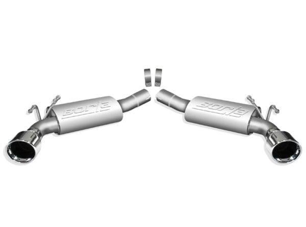 Borla Axle-Back Exhaust System for 2010 Camaro 6.2L V8 - Rear Section Only