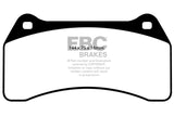 EBC 03-06 Jaguar XJR 4.2 Supercharged Yellowstuff Front Brake Pads