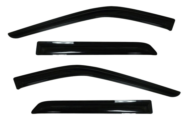 AVS Ventvisor Window Deflectors Outside Mount Smoke (4pc) for 20112018 Ford Explorer