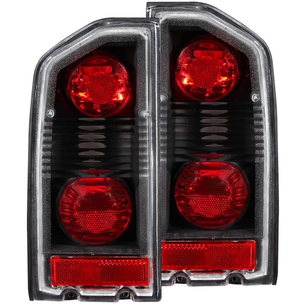 ANZO Tail Lights - Black Housing - Suzuki Vitara 1988-1998 (Pair)