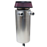 Moroso 6in Diameter Dual -16AN Inlet Aluminum Breather Tank Catch Can