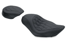 Load image into Gallery viewer, Mustang 04-21 Harley Sportster Wide Tripper Solo Seat Diamond Stitch - Black