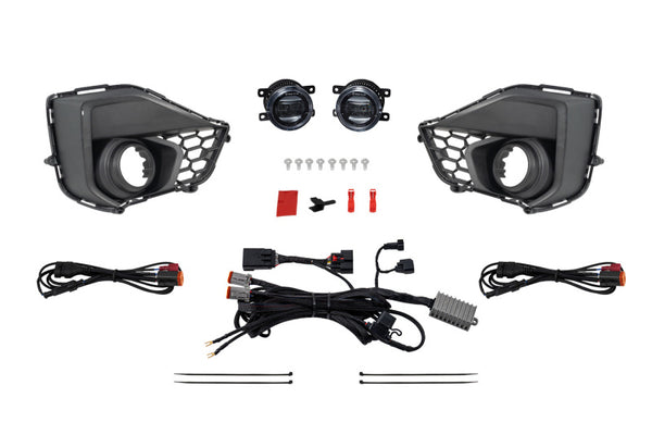 Diode Dynamics 2024 Ford Mustang GT Elite Series Fog Lamp Kit - White