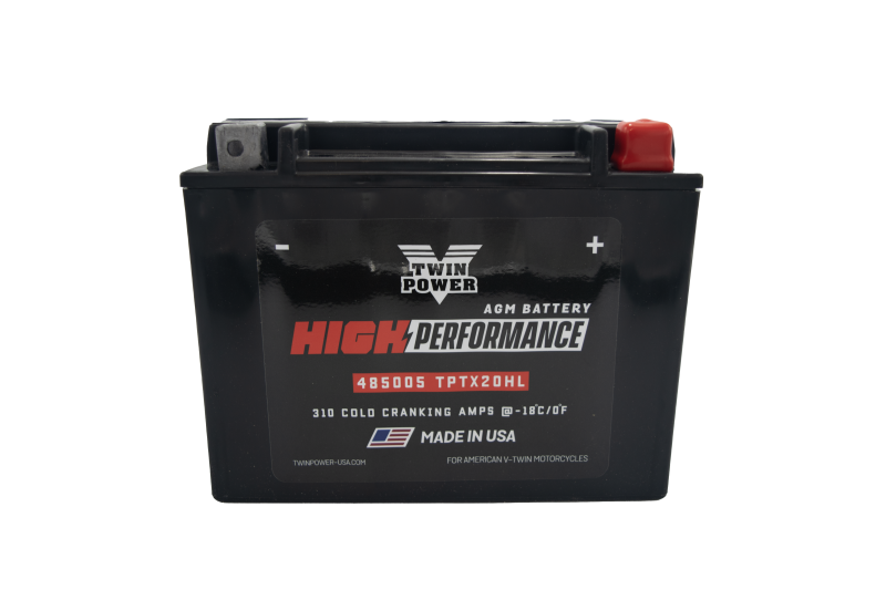 Twin Power YTX-20HL High Performance Battery Replaces H-D 65989-97A Made in USA 310 CCA