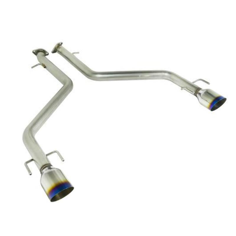 Remark Axle Back Exhaust for 2021+ Lexus IS350 with Burnt Single Wall Tip