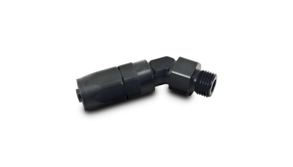 Vibrant Male -8AN 45 Degree Hose End Fitting - 7/8-14 Thread (10)