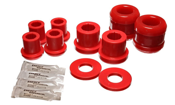 Energy Suspension Front Control Arm Bushing Set for 04-07 Mazda RX8 - Red