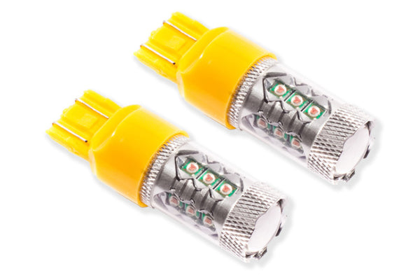 Diode Dynamics 7443 XP80 LED Bulb - Amber (Pair)