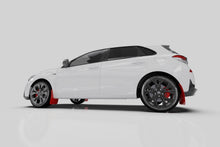 Load image into Gallery viewer, Rally Armor 19-21 Hyundai Elantra GT N Line/i30 Black UR Mud Flap w/Grey Logo