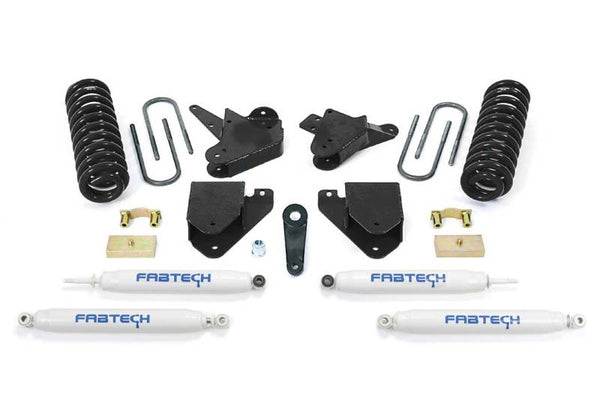 Fabtech 2005-2007 Ford F-250 Super Duty 2WD V10 & Diesel 6in Lift Kit with Performance Shocks