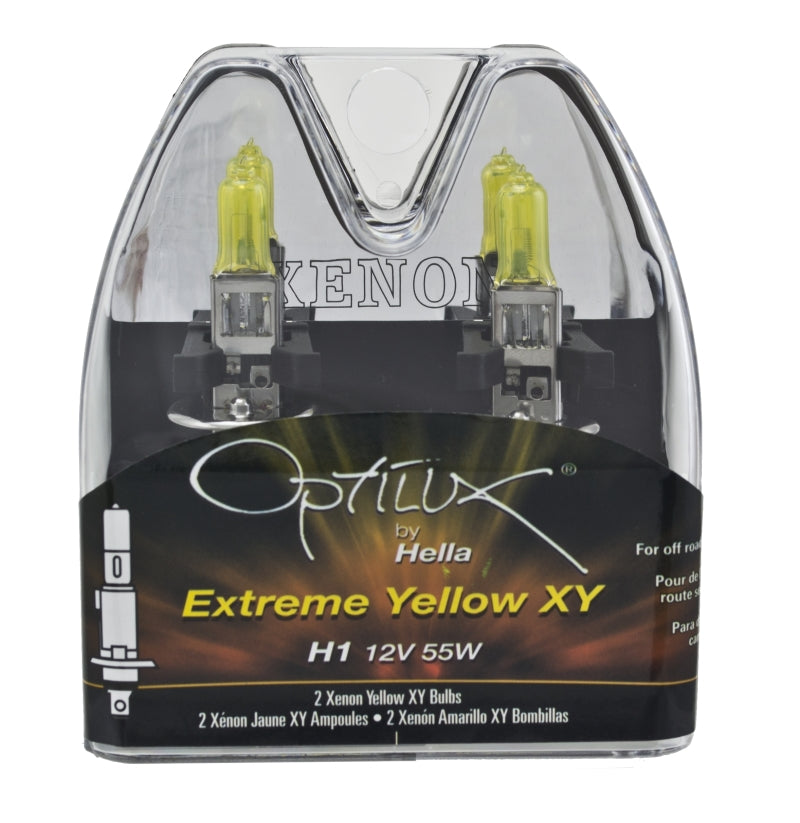 Hella Optilux H1 12V/55W XY Yellow Bulb