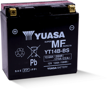 Load image into Gallery viewer, Yuasa YT14B-BS Maintenance Free 12-Volt AGM Battery w/Bottle