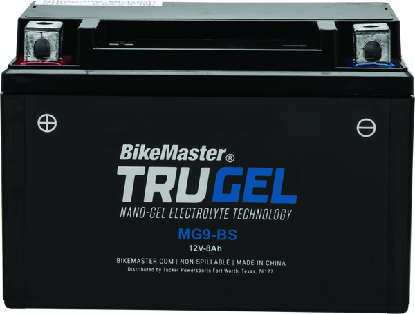 BikeMaster TruGel Battery - MG9-BS