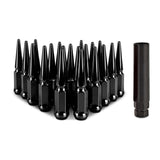 Mishimoto Steel Spiked Lug Nuts For Acura, BMW, Buick, Cadillac& Chevrolet 1980–2018 M12x1.5 20-Piece Set 4-Inch Spikes P/N MMLG-SP1215-20BK