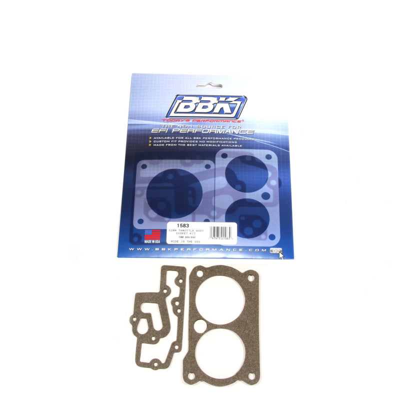 BBK 85-97 GM 305350 LT1 Twin 52mm Throttle Body Gasket Kit