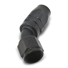 Load image into Gallery viewer, Russell Performance -8 AN Black 45 Degree Full Flow Hose End