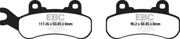 EBC 21-23 Can Am Commander 1000R All Models Front Right SXR Brake Pads
