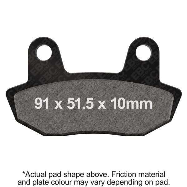 EBC 1982 Honda CB 450 T Hawk Front Left/Right FA-SFA-X Brake Pads