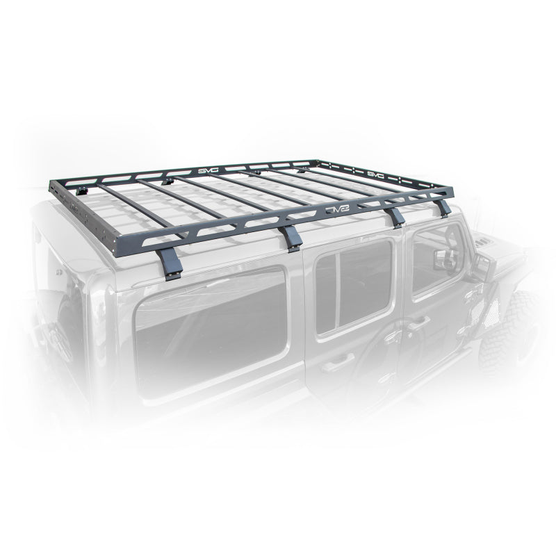 DV8 Offroad 18-21 Jeep Wrangler JL 4-Door Roof Rack