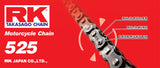 RK Chain RK-M 525-120L - Natural