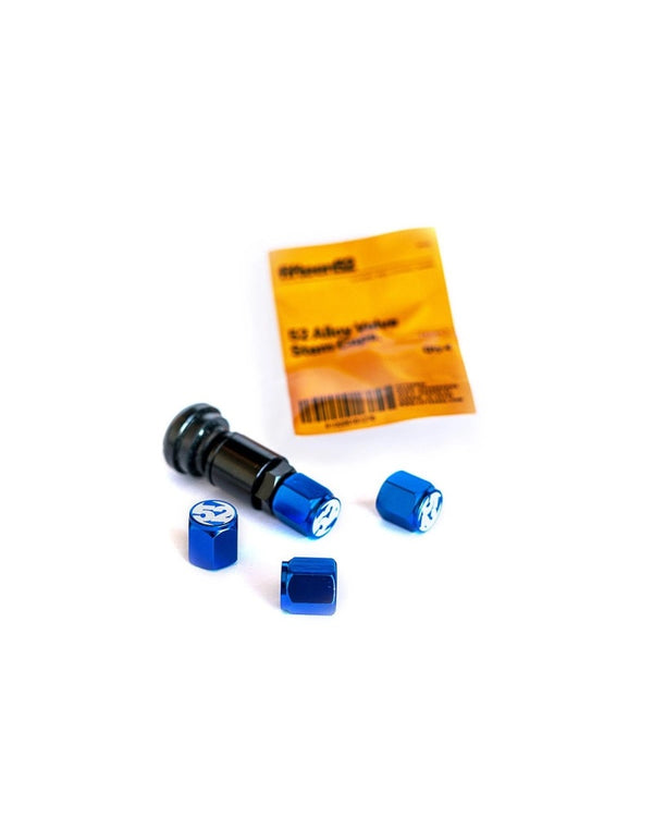 Fifteen52 Blue Valve Stem Cap Set - 4 Pieces