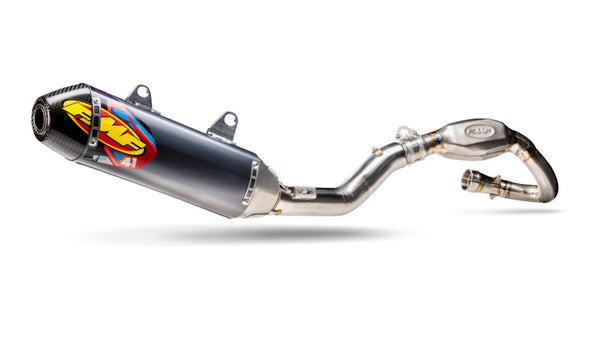 FMF Racing Kawasaki KX250F 21-24 SS AL F 4.1 RCT w/ R. Carbon Cap Comp System w/SS MB Header