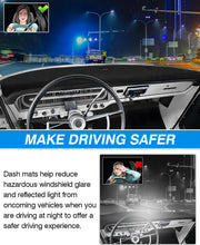 Load image into Gallery viewer, Ford F100 Dash Cover – Cartist Custom‑Fit Non‑Slip Carpet Dashboard Sunshield for F100 / F250 / F350 1967‑1972 (UV &amp; Glare Protector)