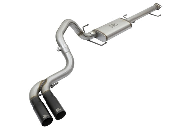 aFe Rebel Series 3" Cat-Back Exhaust System with Black Tips for 07-14 Toyota FJ Cruiser