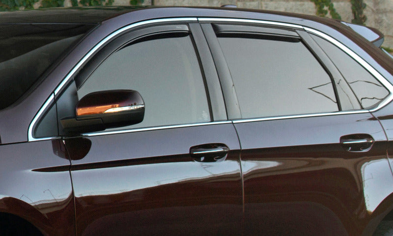 AVS 11-18 Jeep Grand Cherokee (Not L Model) Ventvisor In-Chnl FRT & RR Window Deflectors 4pc - Smk