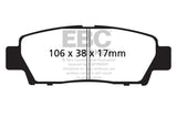 EBC 95-96 Toyota Avalon 3.0 Redstuff Rear Brake Pads