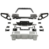 Rugged Ridge Venator Front Bumper W/Overrider & Winch Tray JL