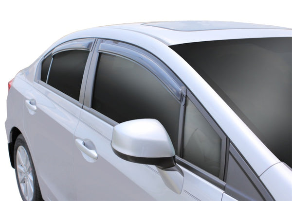 AVS Smoke Window Deflectors (Ventvisor) 4-Piece Set for 20122015 Honda Civic