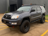 Cali Raised 03-09 Toyota 4Runner Trail Edition Bolt On Rock Sliders - Kick Out / Powder Coat