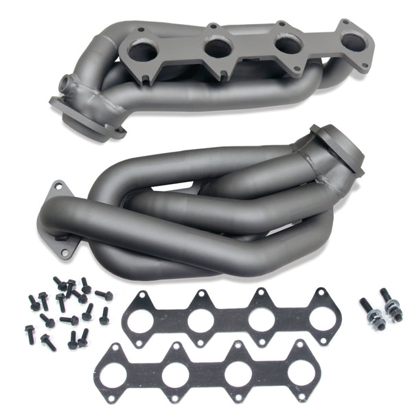 BBK Shorty Exhaust Headers 1-5/8in Titanium Ceramic for 2005-2010 Mustang GT 4.6L