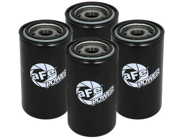 aFe ProGuard D2 Oil Filter Pack (4) for 19892016 Dodge Diesel Trucks L6 5.9L/6.7L