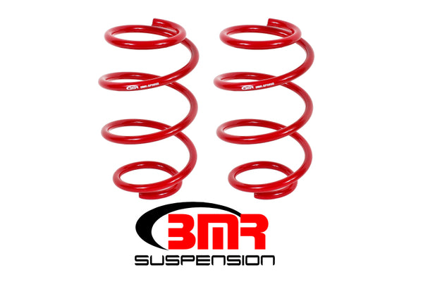 BMR Mustang S550 2015-2017 Front Performance Lowering Springs - Red