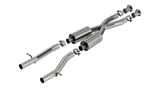 Borla S-Type 2.5in Mid-Section for 15-24 Lexus RC F 5.0L V8 RWD