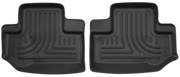 Husky Liners Weatherbeater Black 2nd Seat Floor Liner for 2011-2014 Jeep Wrangler 2 Door