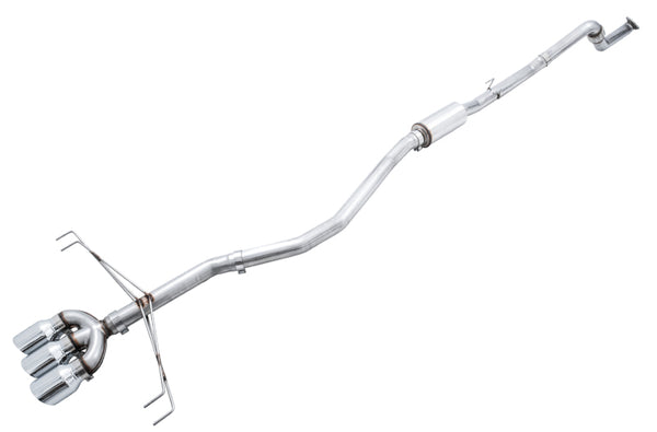 AWE Tuning Track Edition Catback Exhaust w/ Front Pipe & Chrome Tips for Honda Civic Type R (2017+)