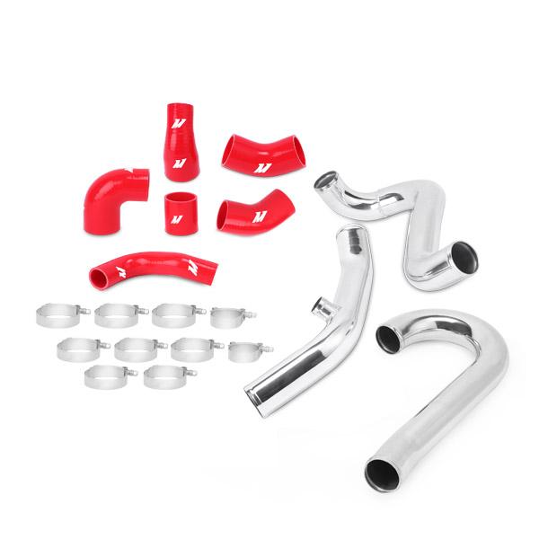 Mishimoto 08+ Mitsubishi Lancer Evolution X Black Lower Intercooler Pipe Kit
