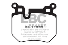 Load image into Gallery viewer, EBC 08-10 BMW 135 3.0 Twin Turbo Bluestuff Rear Brake Pads