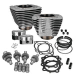 S&S Cycle 00-21 Sportster Models 883cc to 1200cc Hooligan Kit - Silver