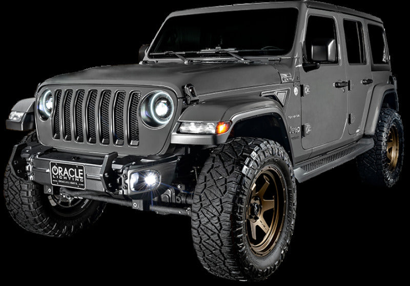 Oracle Jeep Wrangler JL/JT Sport High Performance W LED Fog Lights - w/o Controller SEE WARRANTY