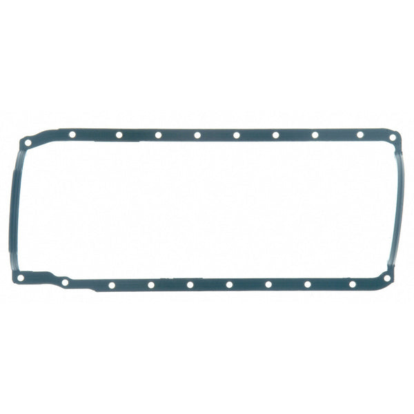 Fel-Pro 1-piece w/rigid carrier 1866 Engine Oil Pan Gasket Set Molded rubber