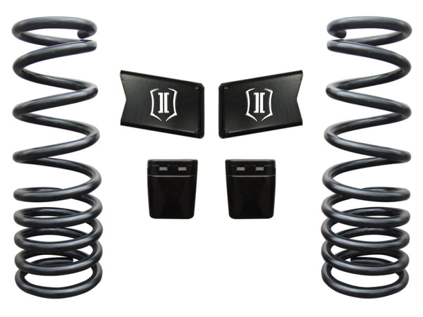 ICON Dual Rate Spring Kit for 2003-2012 Dodge Ram HD 4WD - 2.5 Inch Lift