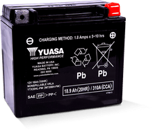 Load image into Gallery viewer, Yuasa YTX20HL-PW Maintenance Free AGM 12-Volt Battery