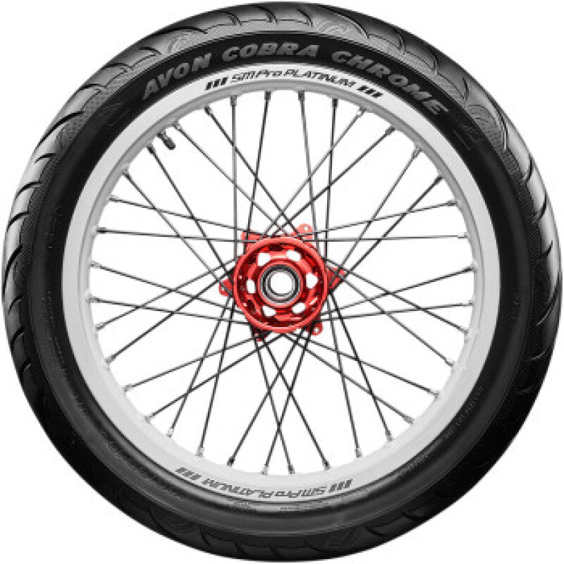 Avon Cobra Chrome AV91 Trike Front Tire - 130/70R18 63V 1DK