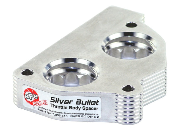 aFe Silver Bullet Throttle Body Spacer for GM C/K 1500/2500/3500 (87-95) V6-4.3L/V8-5.0/5.7L
