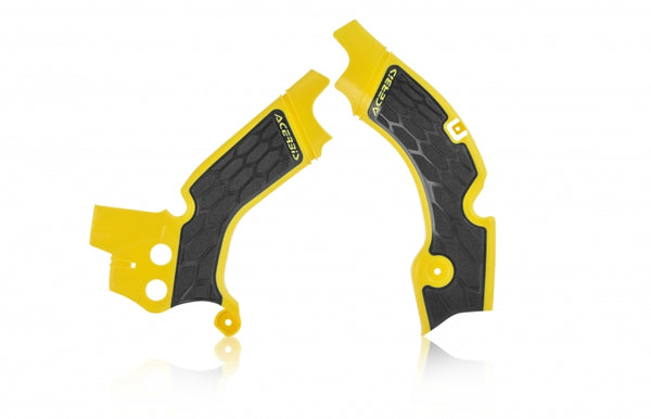 Acerbis X-Grip Frame Guards for Suzuki RM-Z450 20082017 (Yellow/Black)