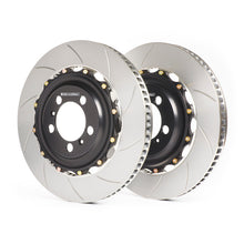 Load image into Gallery viewer, GiroDisc Audi B9 S4/S5/SQ5 Zinc Plated Slotted Front 2-Piece Rotors